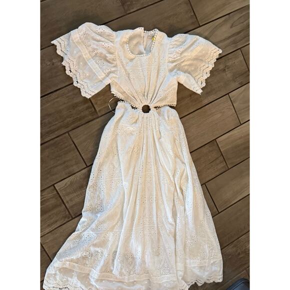 Petal & Pup White Maxi Dress - Picture 4 of 5